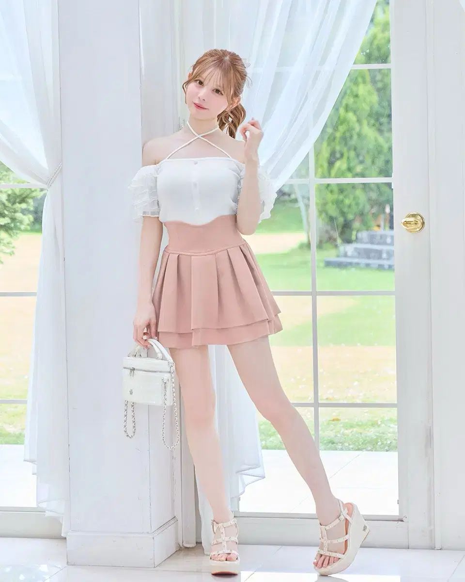 ミシェルマカロン スカート ピンク S 量産型 地雷系 スナ系 GRL