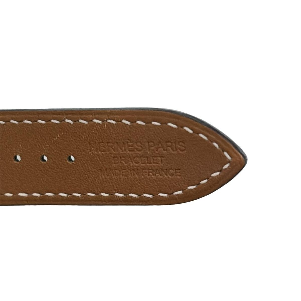  HERMES エルメス 小物 - グレーベージュ 腕時計替えベルト アップルウォッチ用替えベルト レザー その他 小物