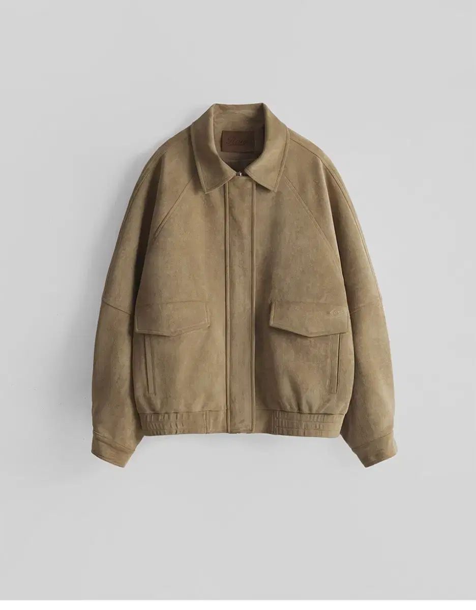 メンズライク スウェード ブルゾン