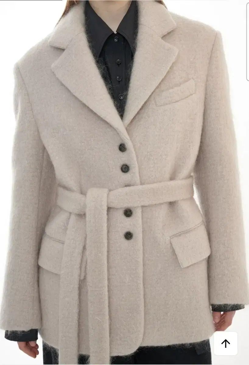 ムアルボ アンゴラコートジャケット