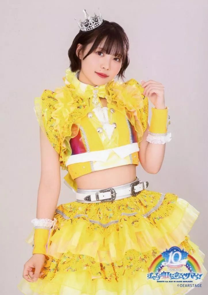 中古】生写真(女性) 虹のコンキスタドール/的場華鈴/膝上・2Lサイズ