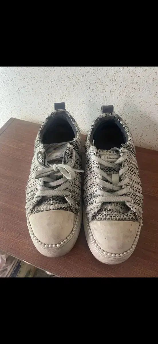 BONNIE シューコンマボニー ツイード スニーカー 250