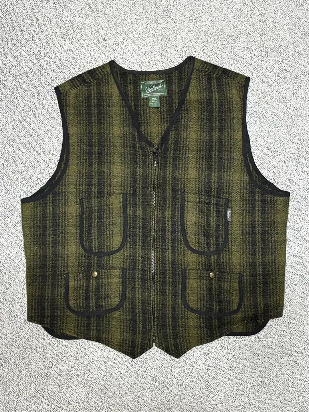 XL Woolrich ウールリッチ ヴィンテージ ウール ツイード ハンティング ベスト