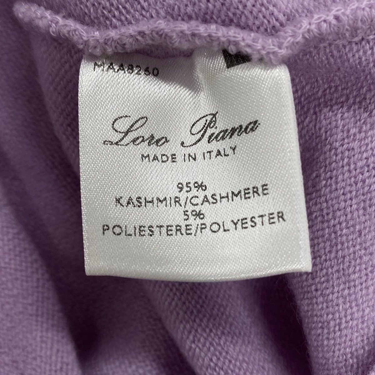 Loro Piana(ロロピアーナ) 半袖セーター サイズ40 M レディース