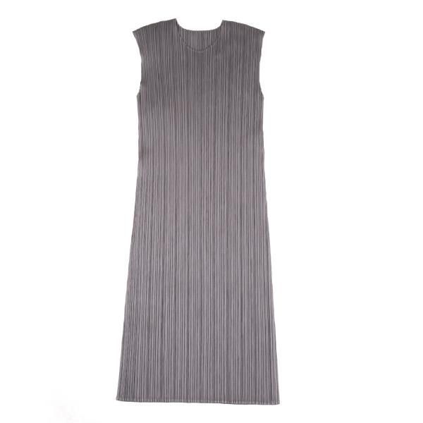 プリーツプリーズPLEATS PLEASE プリーツノースリーブワンピース