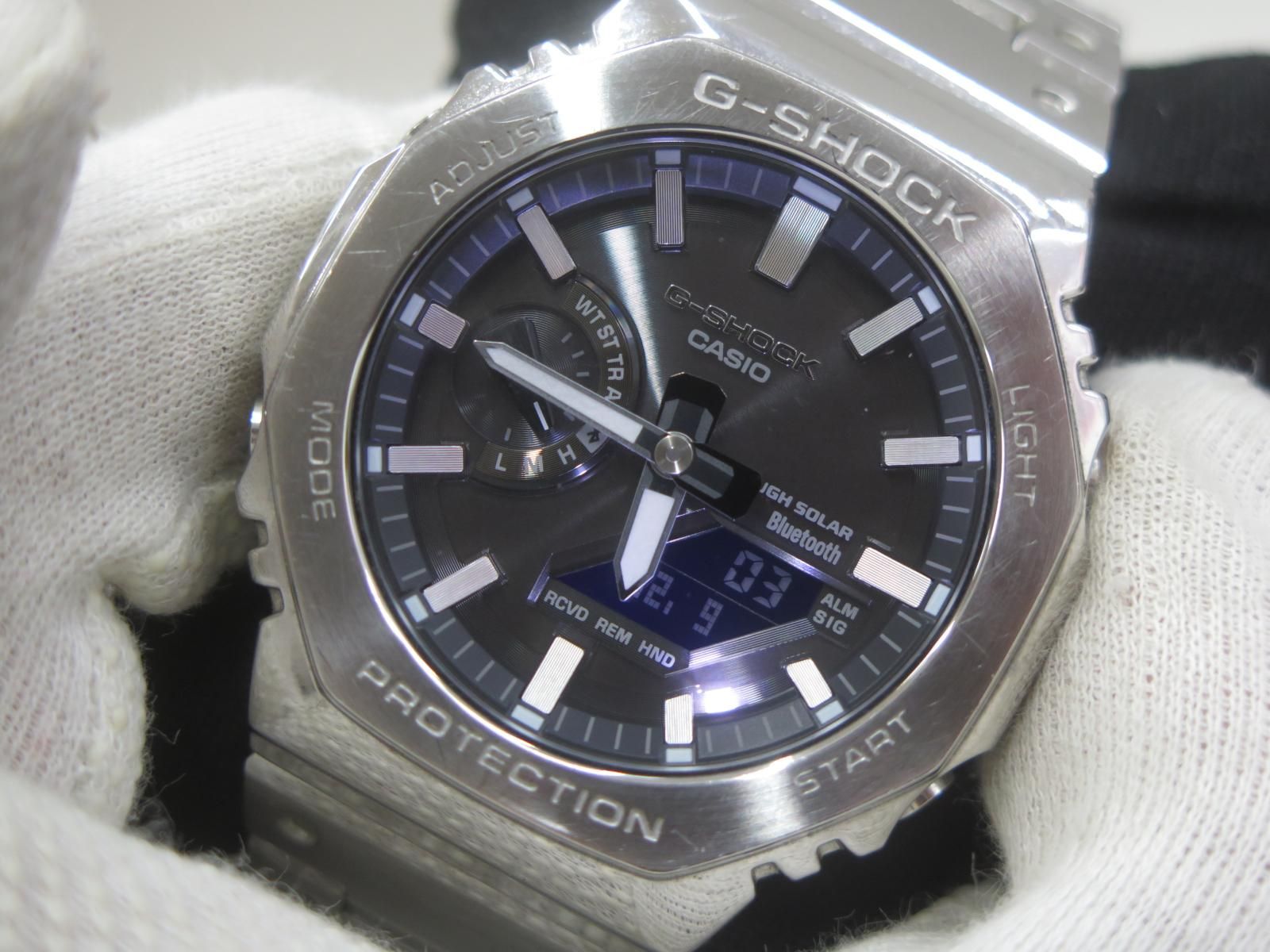  2149 G SHOCK ジーショック GM B 2100 SD 1 AJF モバイルリンク 電波ソーラー腕時計 腕時計(クォーツ) 腕時計(アナログ)