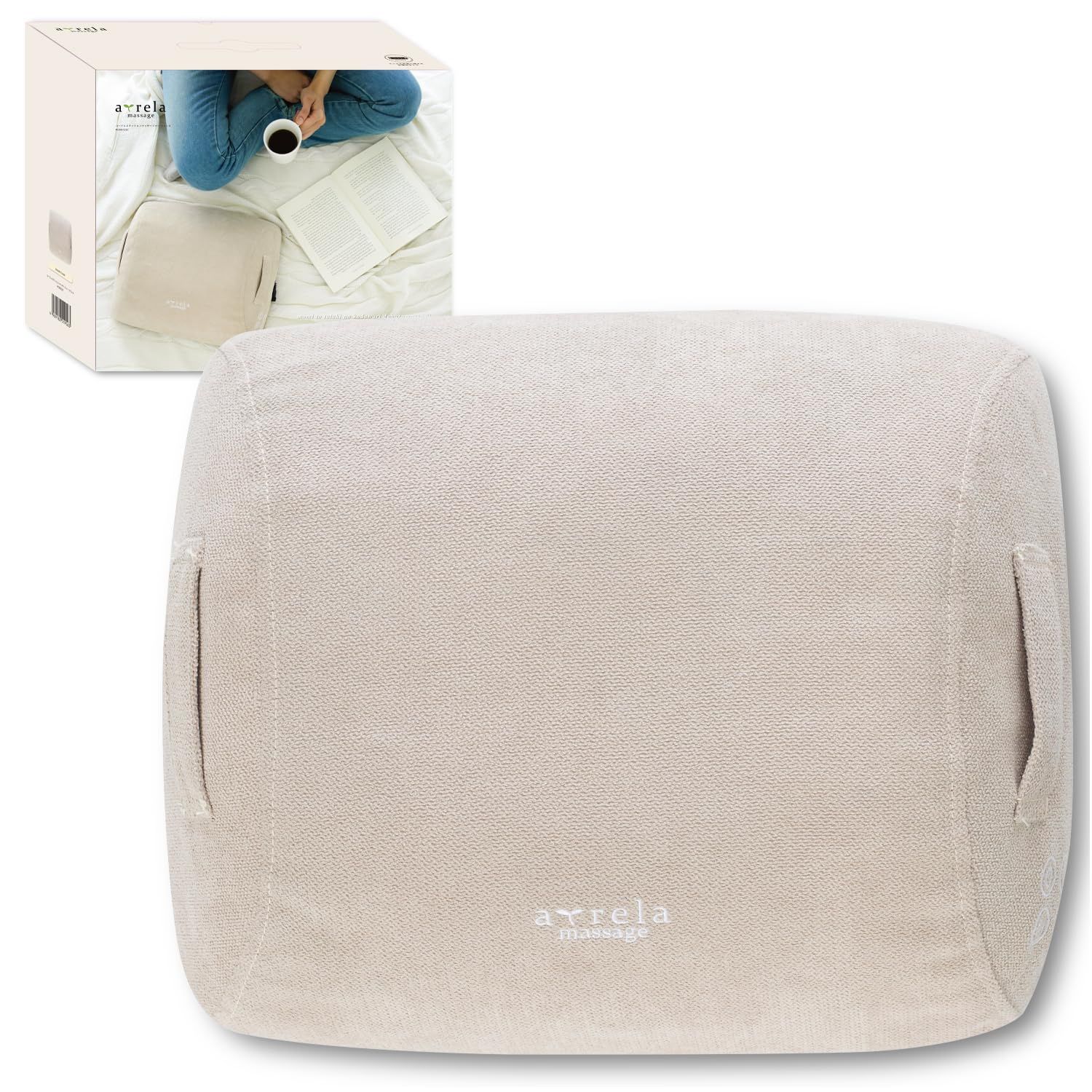 ALINCO アルインコ クッション マッサージャー コードレス マッサージ機 腰 首 肩 あし ふくらはぎ マッサージ もみ たたき コリレス スムースクリーム たたき機能 |クリーム