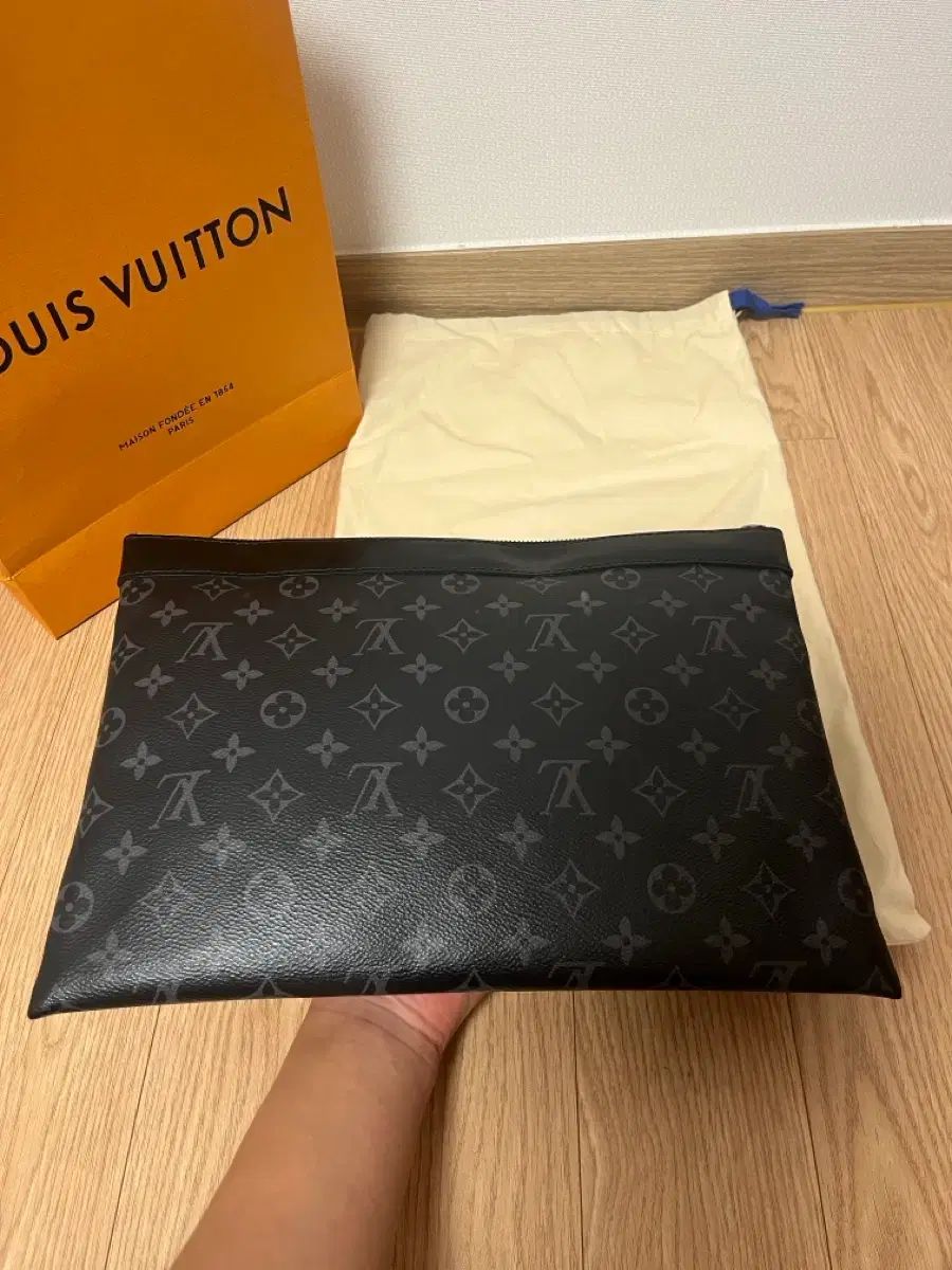 無傷 S級 ルイヴィトン エクリプス ポシェット アポロ クラッチバッグ