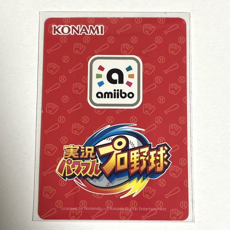 希少品 amiiboカード 早川あおい パワプロ 実況パワフルプロ野球