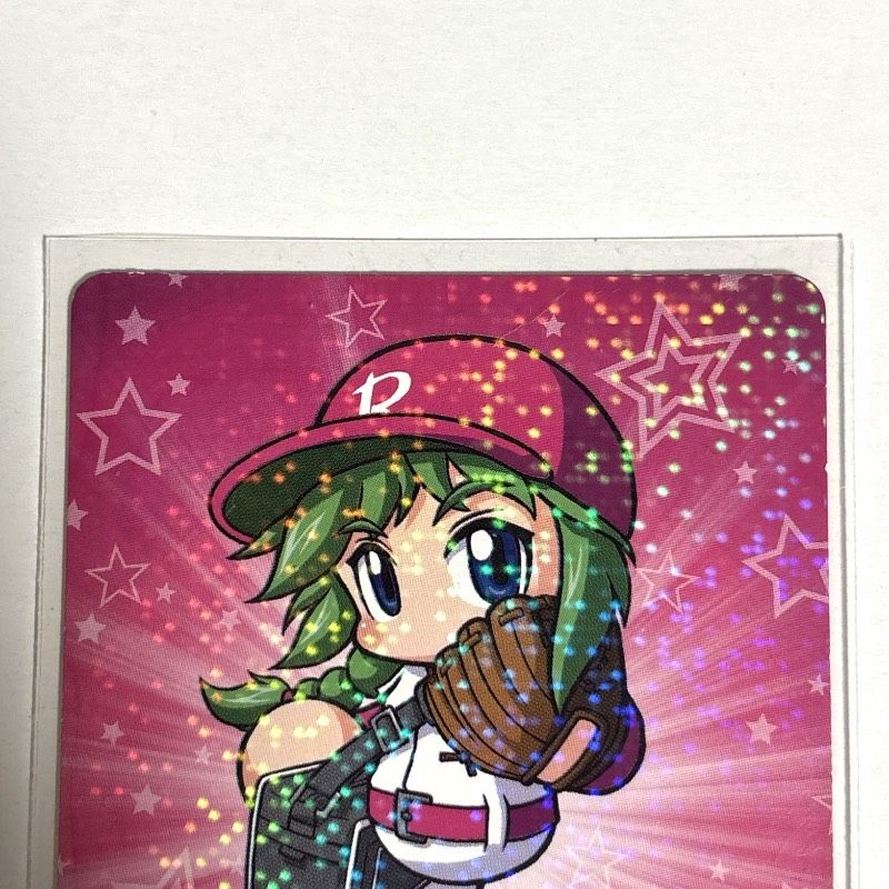 希少品 amiiboカード 早川あおい パワプロ 実況パワフルプロ野球