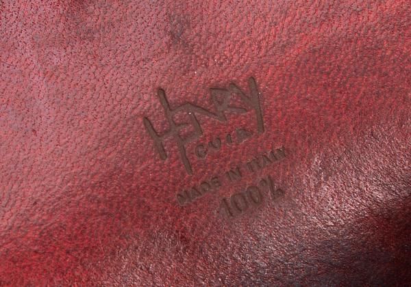 アンリークイールHENRY CUIR レザーコインケース 赤茶 - メルカリ