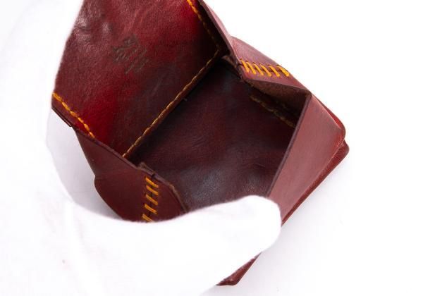 アンリークイールHENRY CUIR レザーコインケース 赤茶 - メルカリ