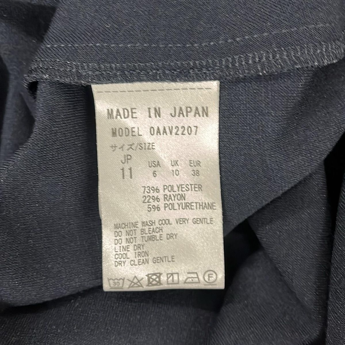 kayme(ケイミー) ワンピース サイズ11 M レディース美品 - ネイビー V