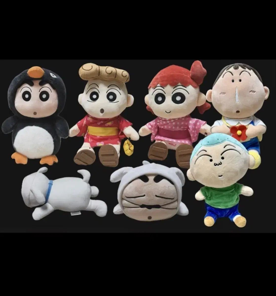 クレヨンしんちゃん キャラクター ぬいぐるみ 7種 セット - メルカリ