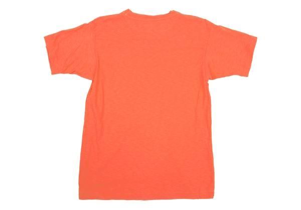 45rpm 45R コットンクルーネック半袖Tシャツ オレンジ2 - メルカリ