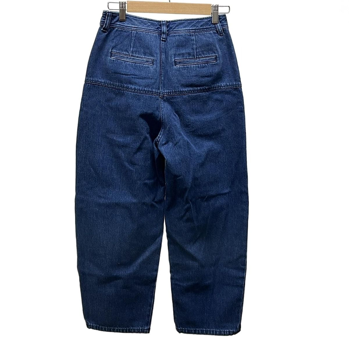 theory luxe セオリーリュクス ジーンズ サイズ036 S レディース - ブルー フルレングス ワイド