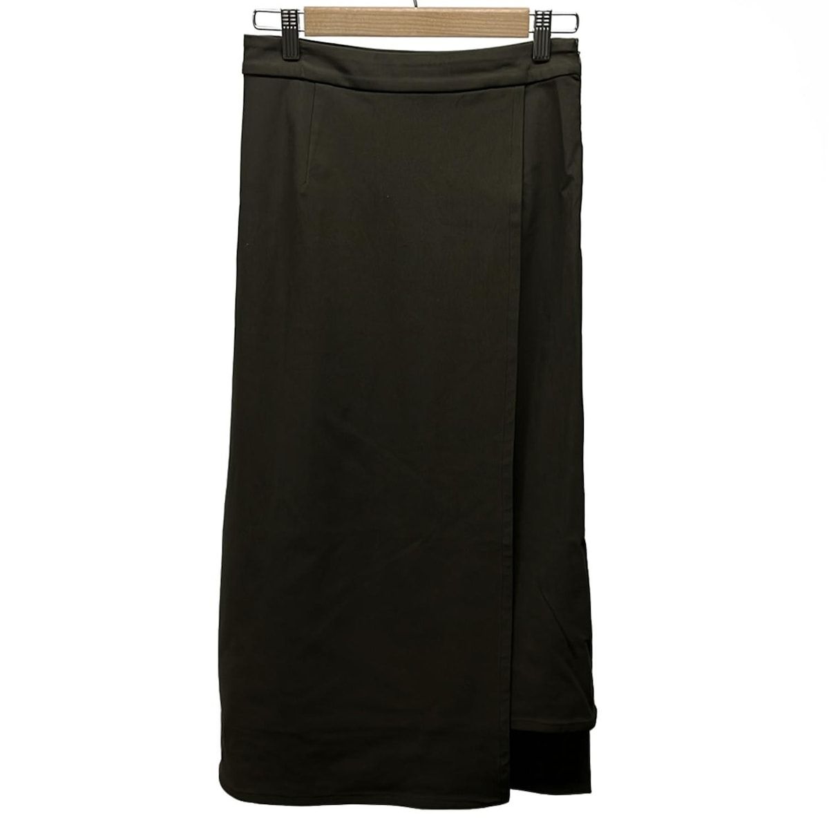 Graphpaper グラフペーパー ロングスカート サイズ0 XS レディース - ダークグリーン