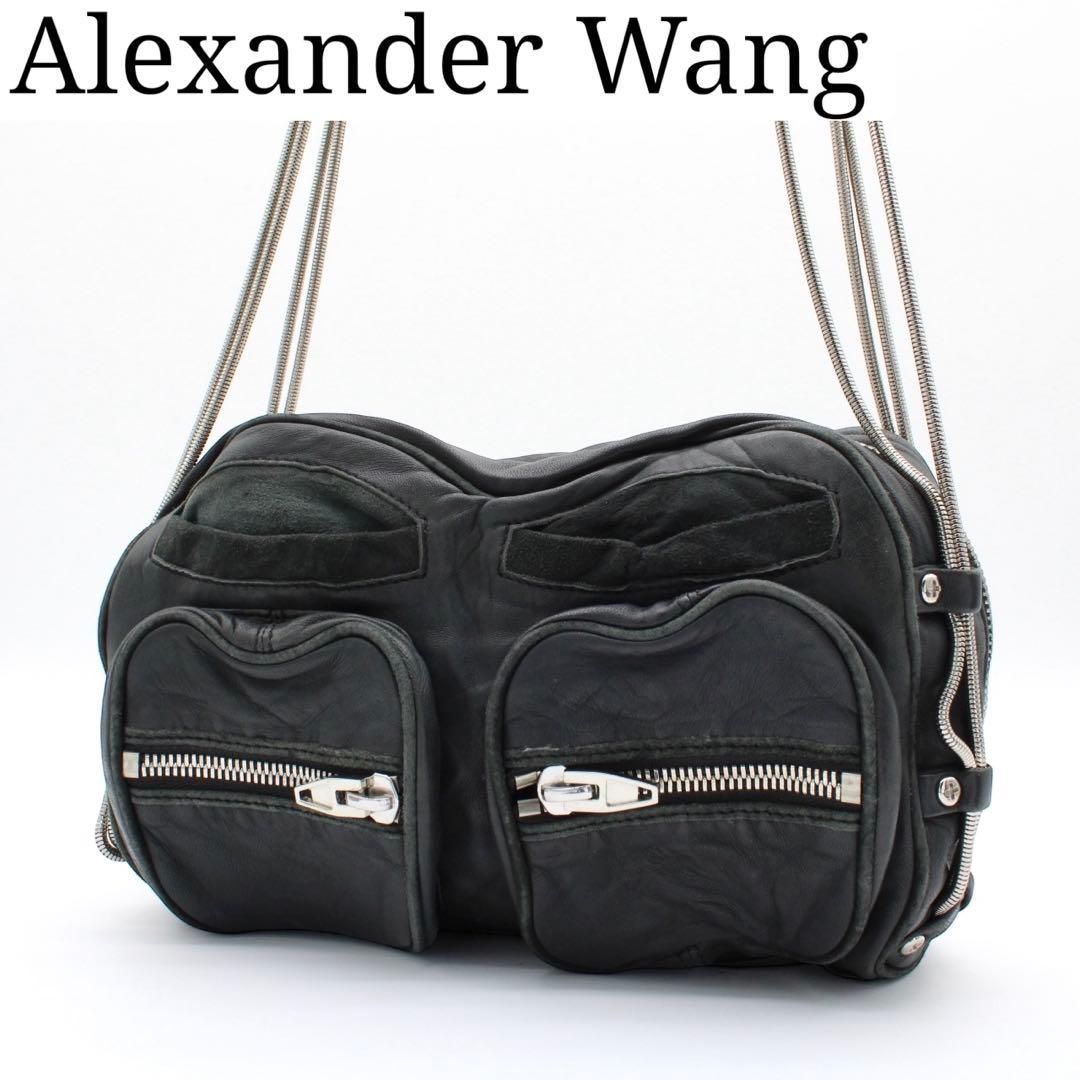 希少・美品】Alexander Wang レザー 2way ショルダーバッグ - メルカリ