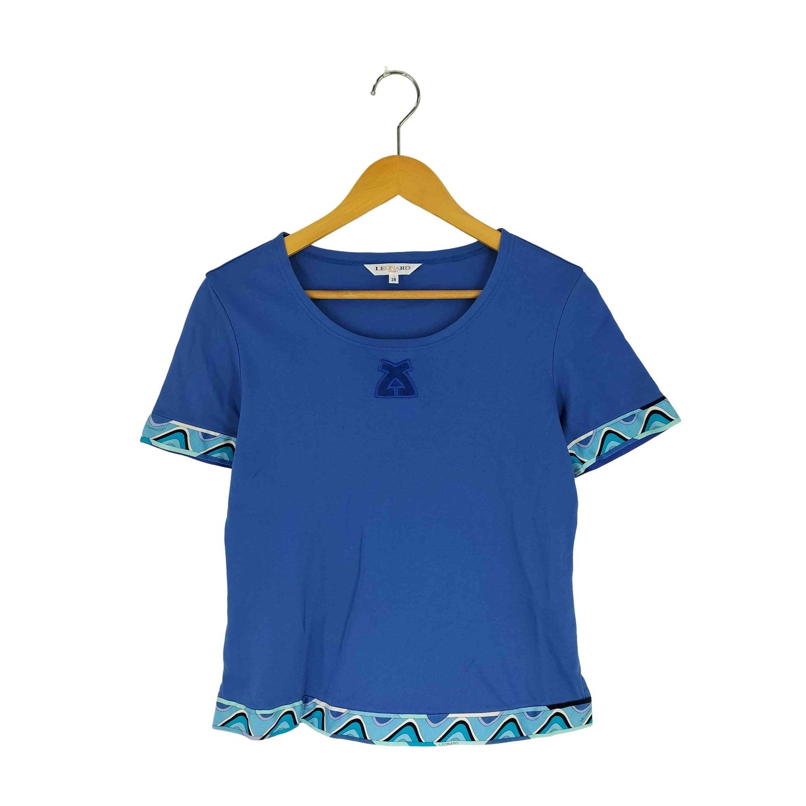 【美品】LEONARD SPORT　レオナール スポーツ　トップス　38 美品】LEONARD SPORTレオナール スポーツトップス38