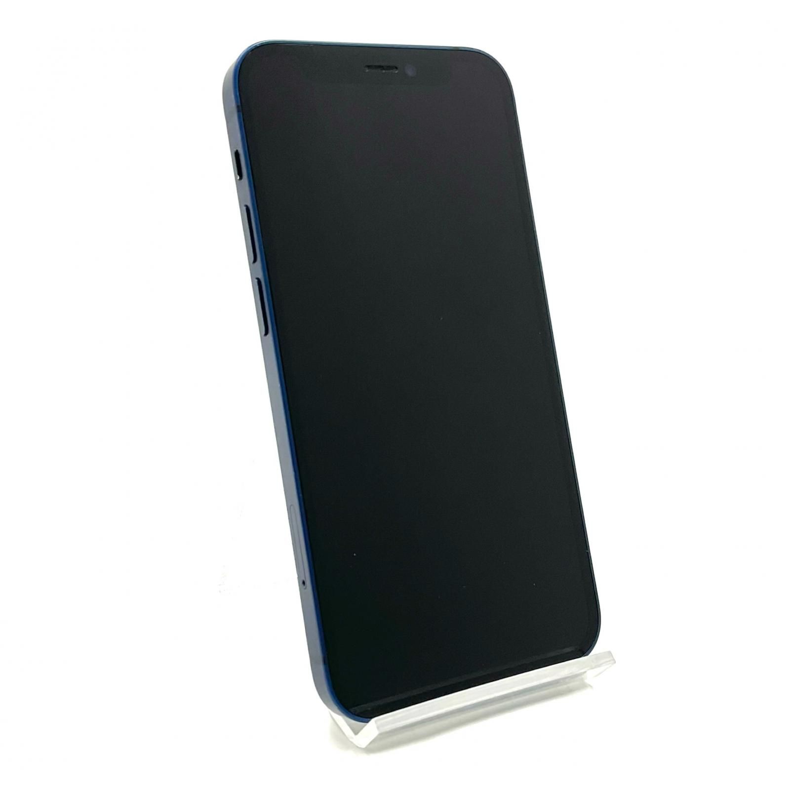 iPhone 12 mini 128GB ブルー SIMフリー 白ロム 動作確認済 72%【全額