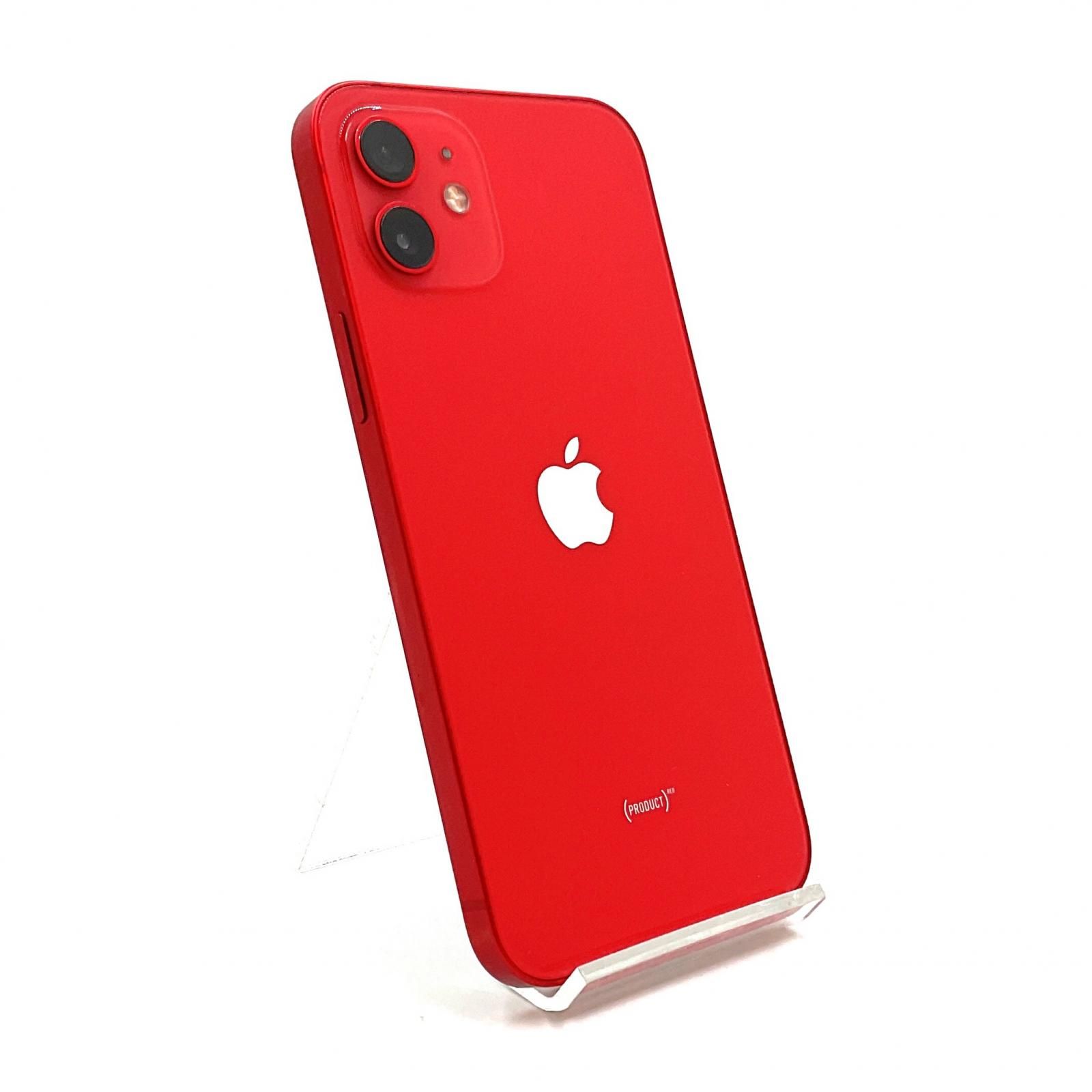 iPhone 12 256GB (PRODUCT)RED SIMフリー 白ロム 動作確認済 82%【全額