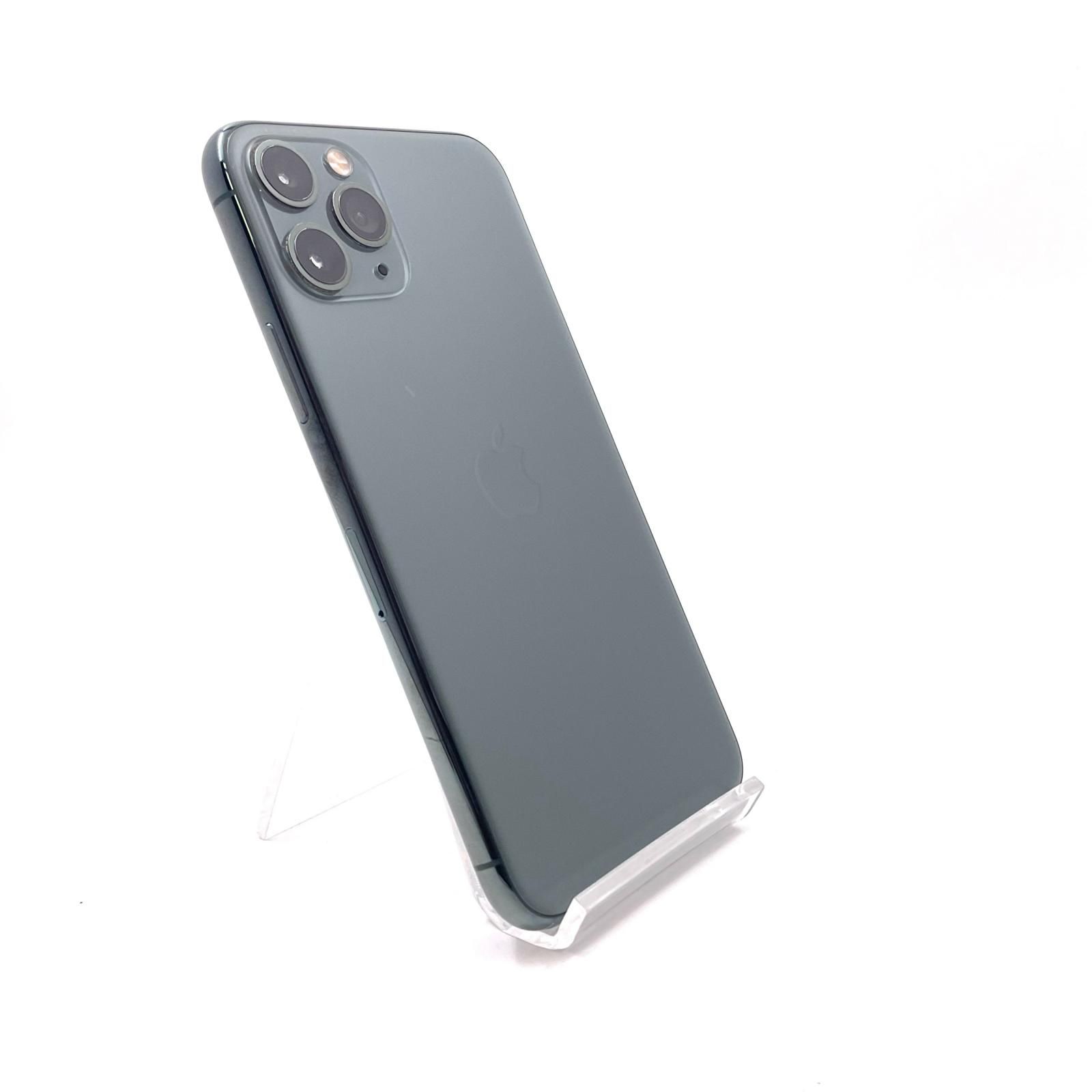 iPhone 11 Pro 256GB ミッドナイトグリーン Softbank 白ロム 動作確認