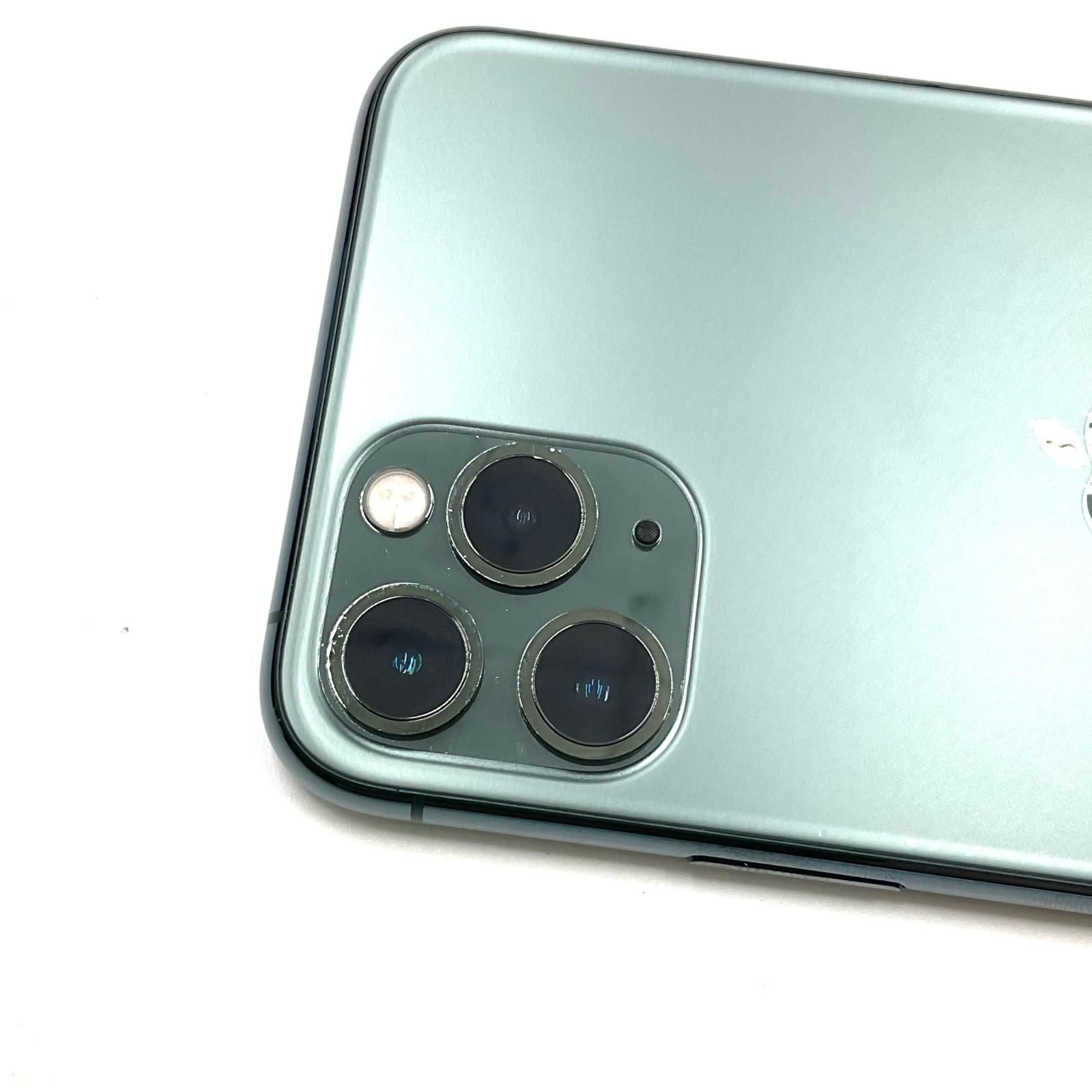 iPhone 11 Pro 256GB ミッドナイトグリーン docomo 白ロム 76%【最速