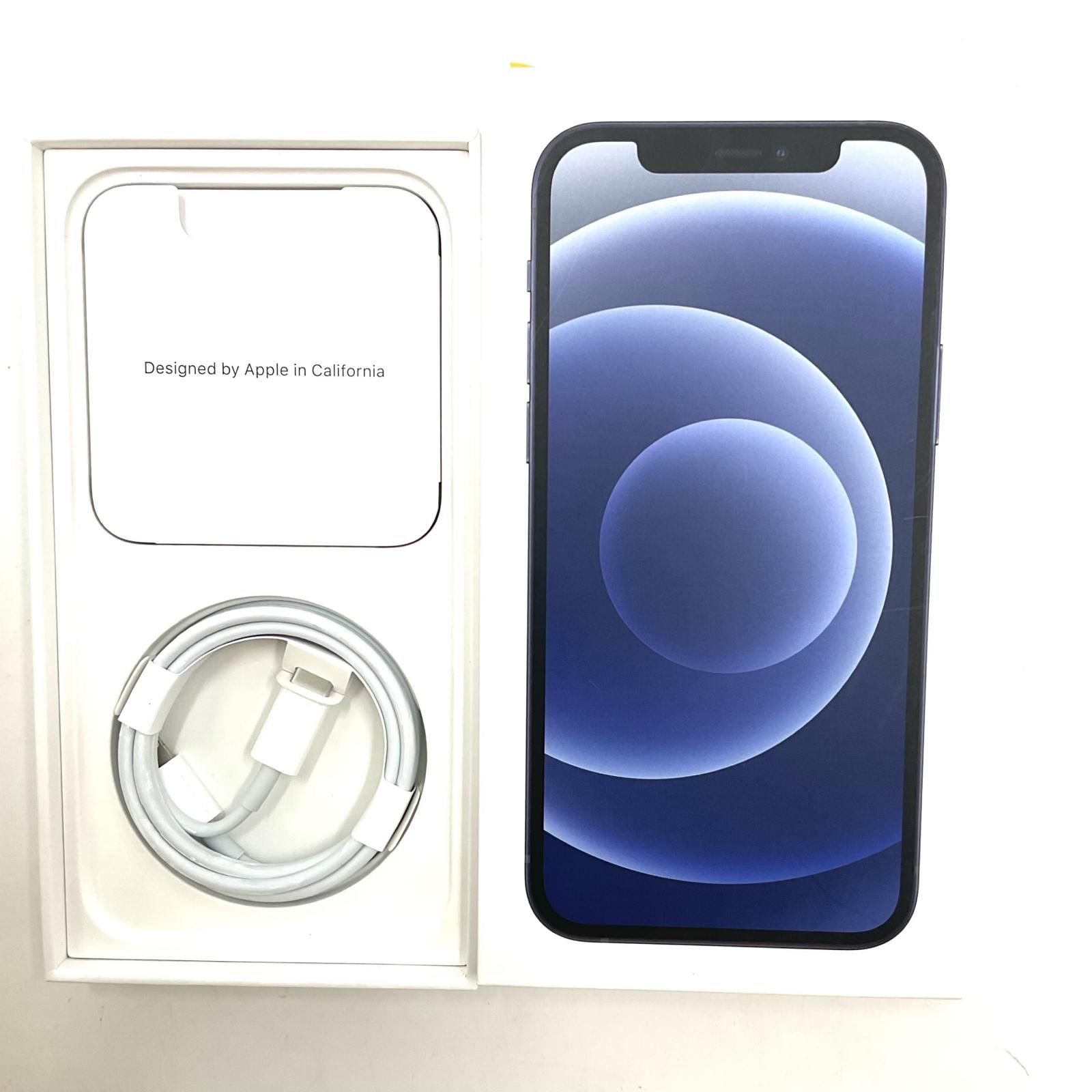 iPhone 12 128GB ブラック docomo SIMフリー 白ロム 動作確認済 78