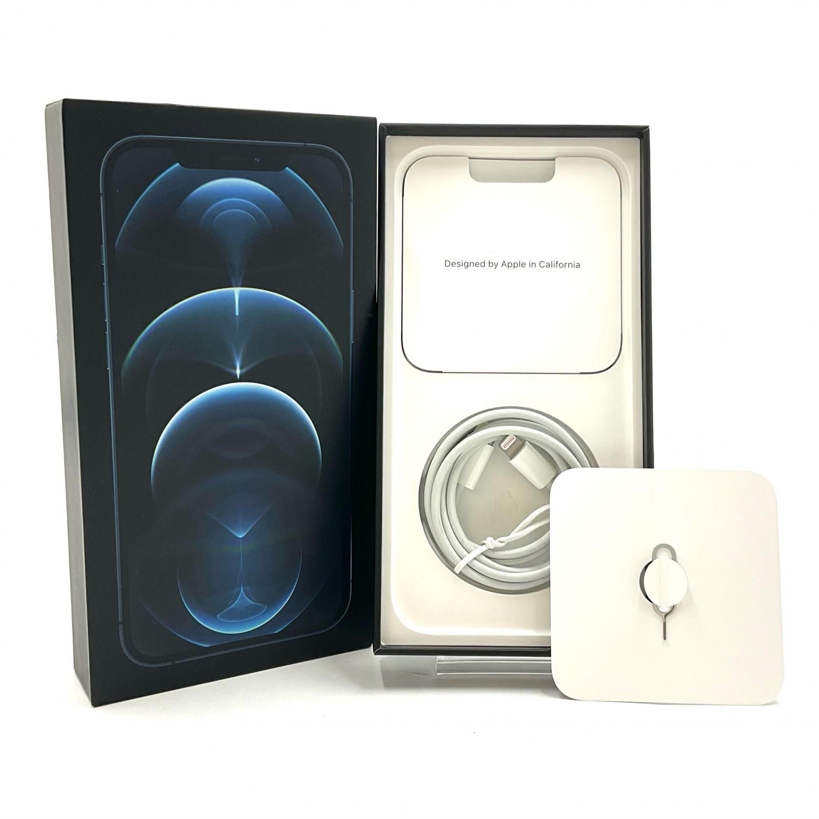 iPhone 12 Pro Max 512GB パシフィックブルー SIMフリー 白ロム 動作