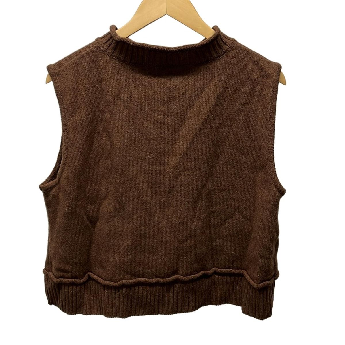 ジウ/センソユニコ 慈雨 サイズ40 M - ダークブラウン×イエロー×ブルー