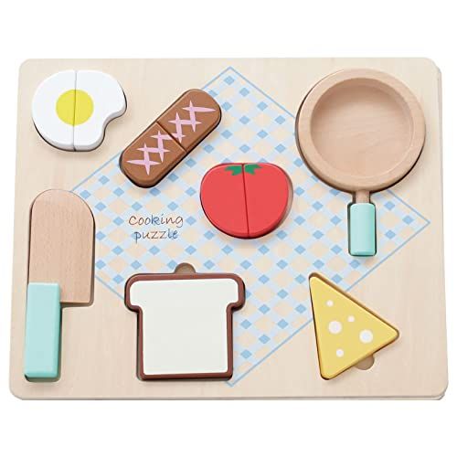 木製おもちゃのだいわ ままごとパズル 女の子 ままごと ごっこ遊び セット 食べ物 ままごとセット 木製 ギフト用 プレゼント用