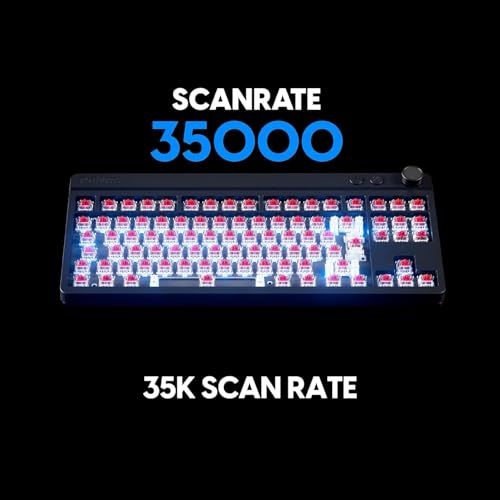 Pulsar Gaming Gears XBOARD MS ゲーミング キーボード ISO UK配列 89キー CHERRY MX 2 Aスイッチ 8 K Polling Rate