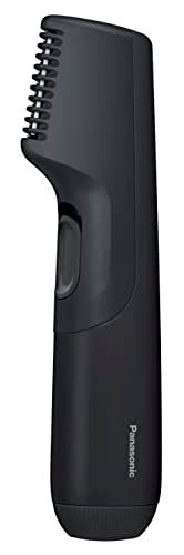 【新品】パナソニック ボディトリマー? ボディシェーバー 電池式 お風呂剃り可 メンズ 黒 ER-GK21-K