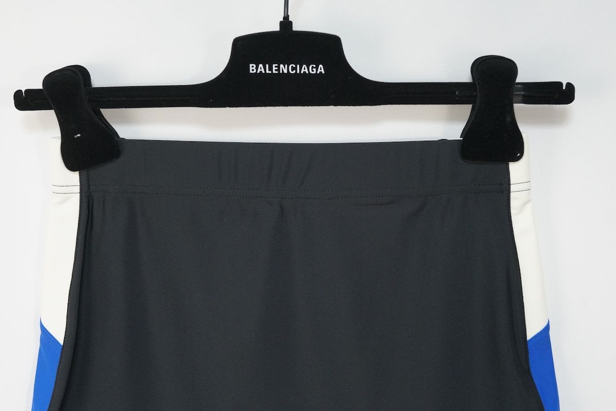 バレンシアガ tracksuit stretch skirt トラックスーツ ストレッチ スカート ブラック 160 68 A 698763 TYK 07