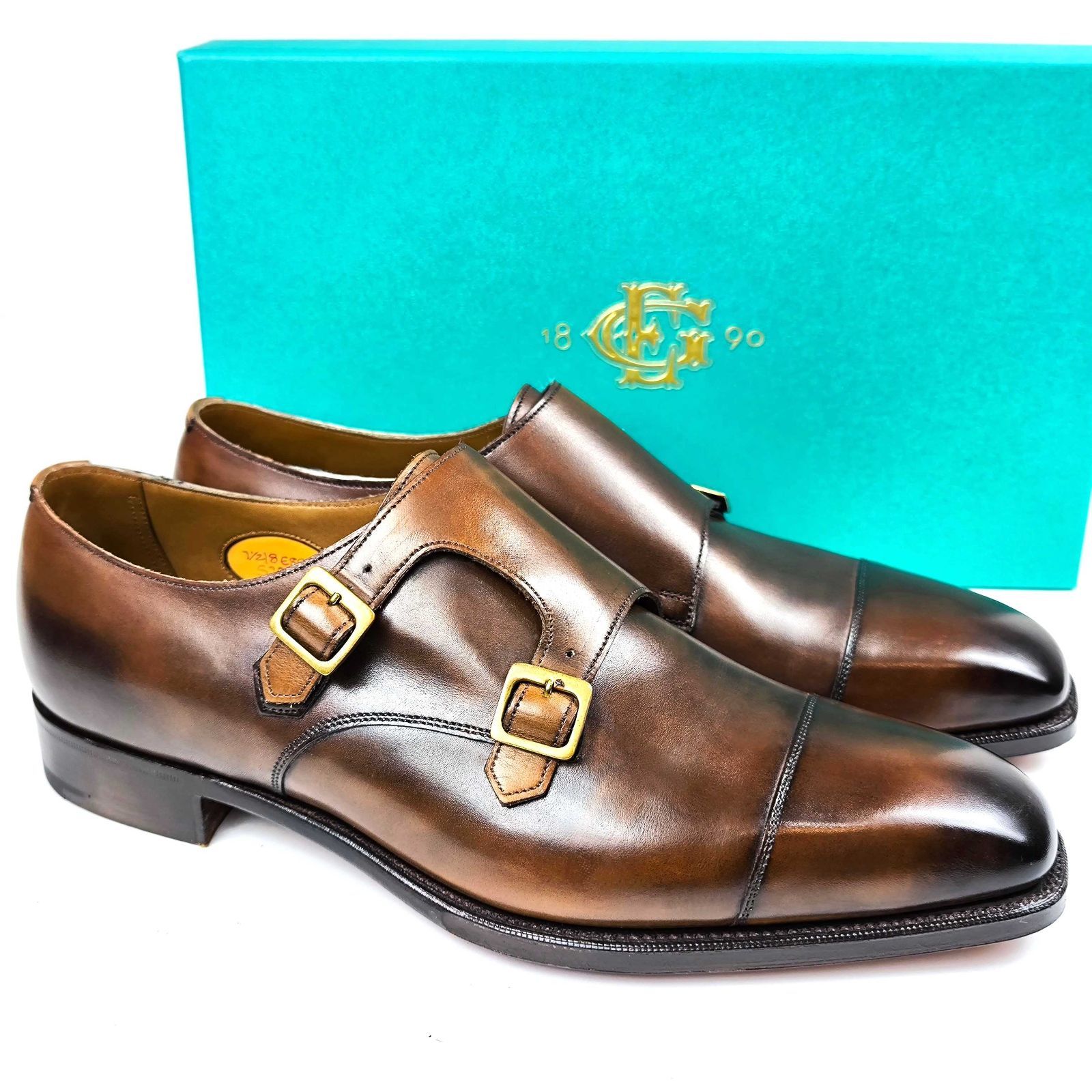 定価25 3万円 エドワードグリーン ウエストミンスター ダークオーク 890ラスト サイズ7 5 E BOX等付属