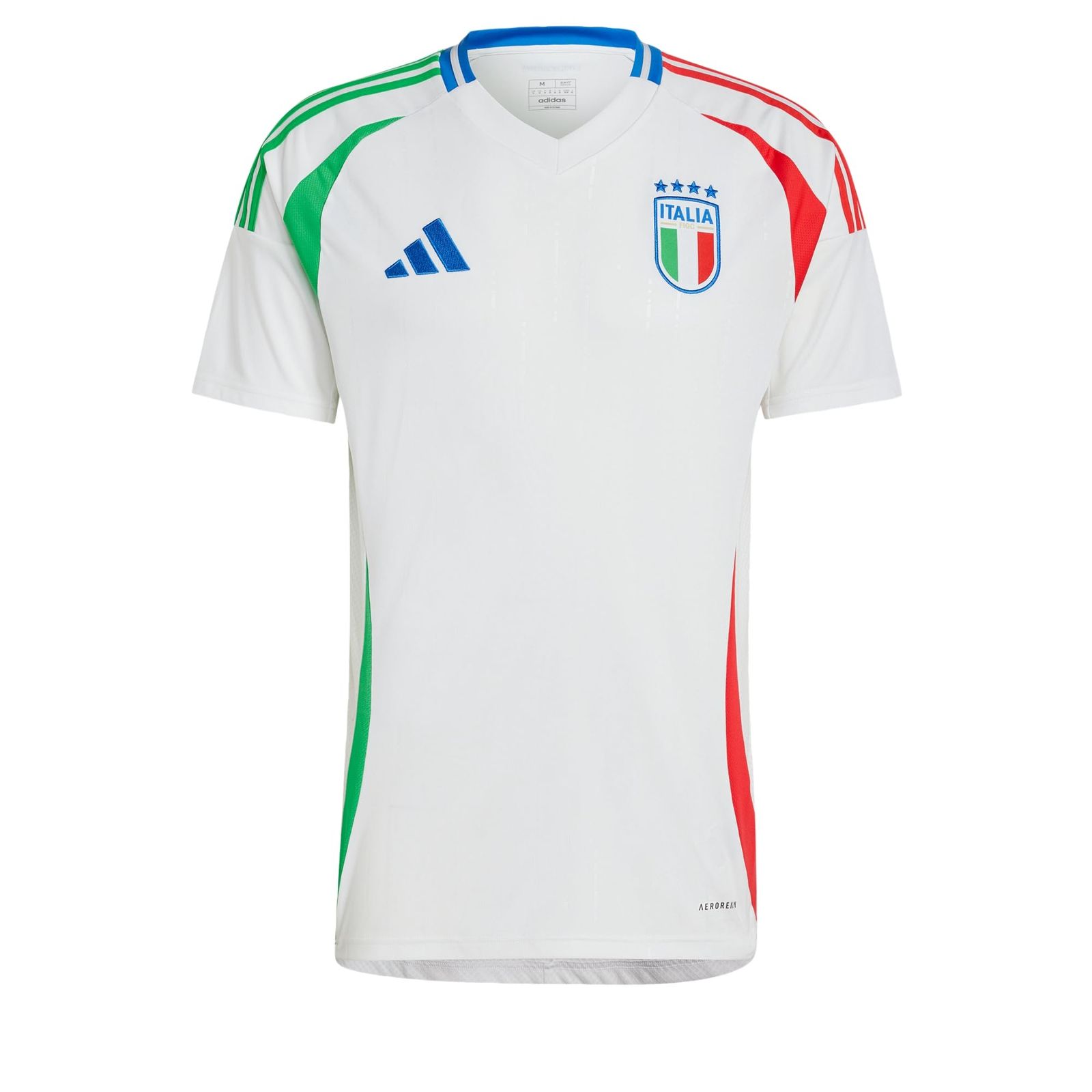 アディダス イタリア代表 24 アウェイユニフォーム サッカー レプリカウェア SS JSW 37-IN 0656 IN ホワイト XLサイズ XL