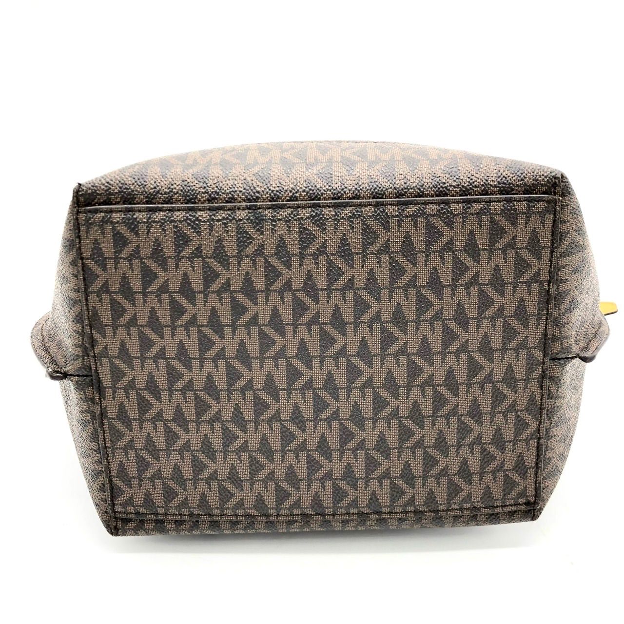 バッグ MICHAEL KORS 2WAYショルダーバッグ MK柄 PVC ブラウン