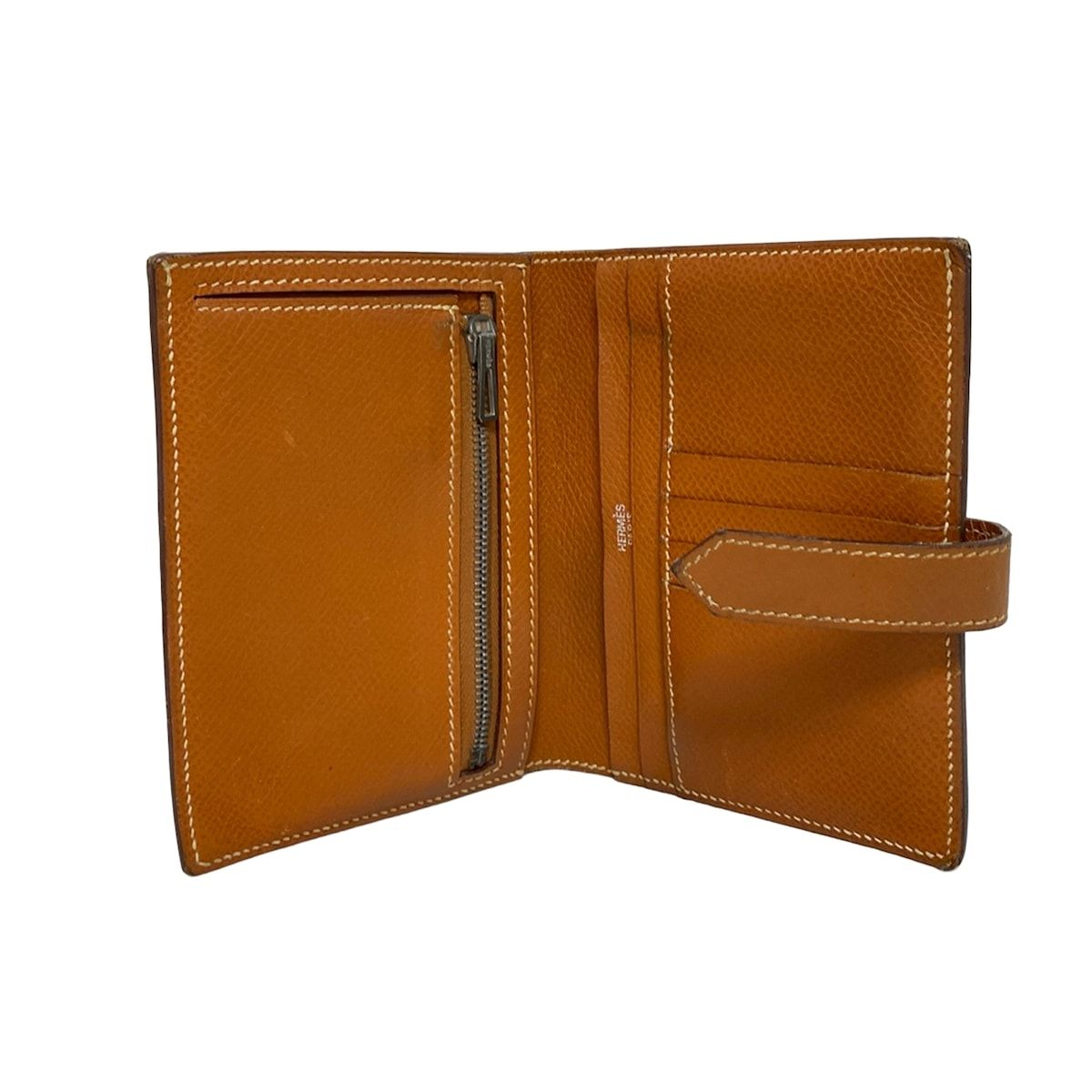 HERMES(エルメス) 2つ折り財布 ベアンコンパクト ゴールド 新型金具
