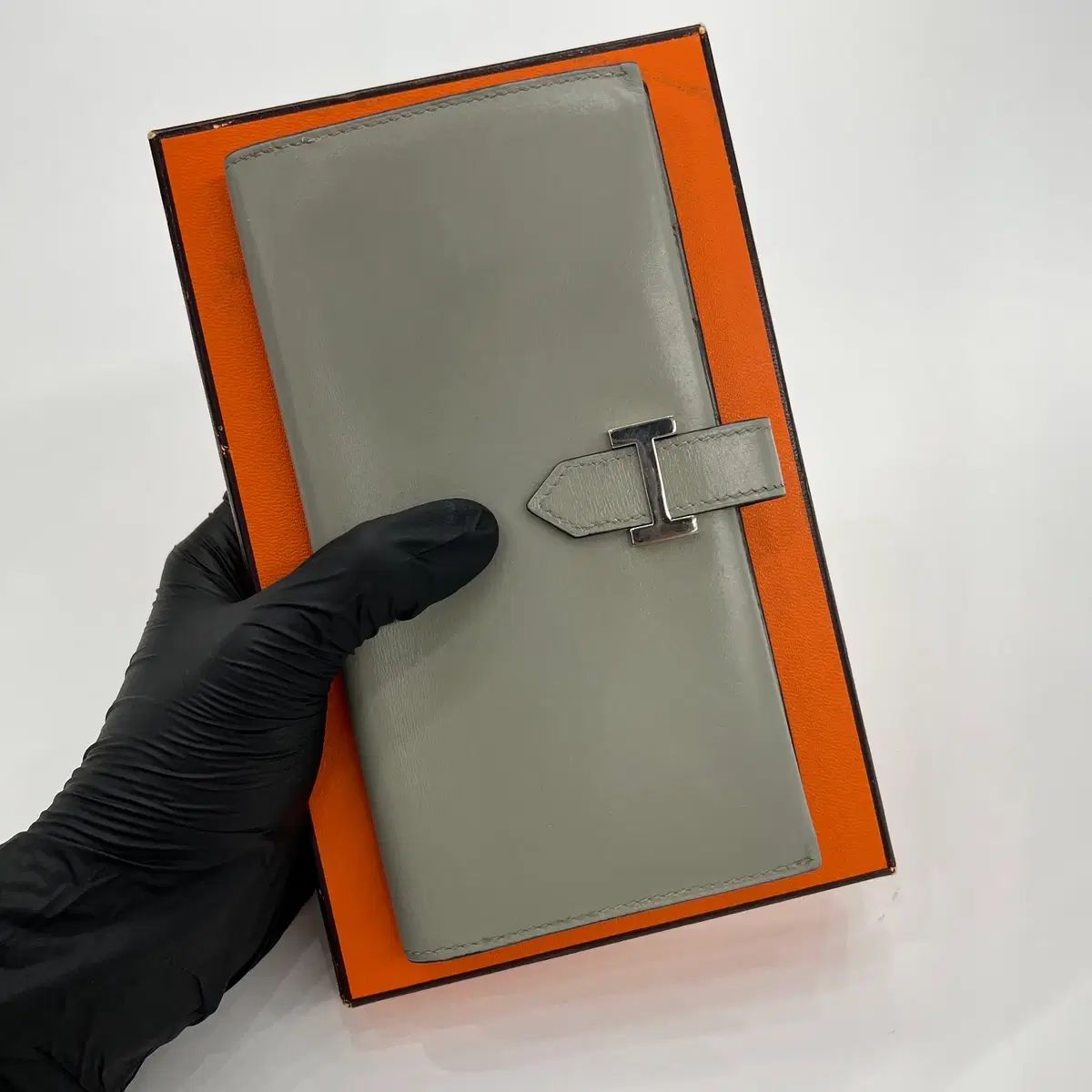 AB 2 エルメス ベアン メンズ 長財布