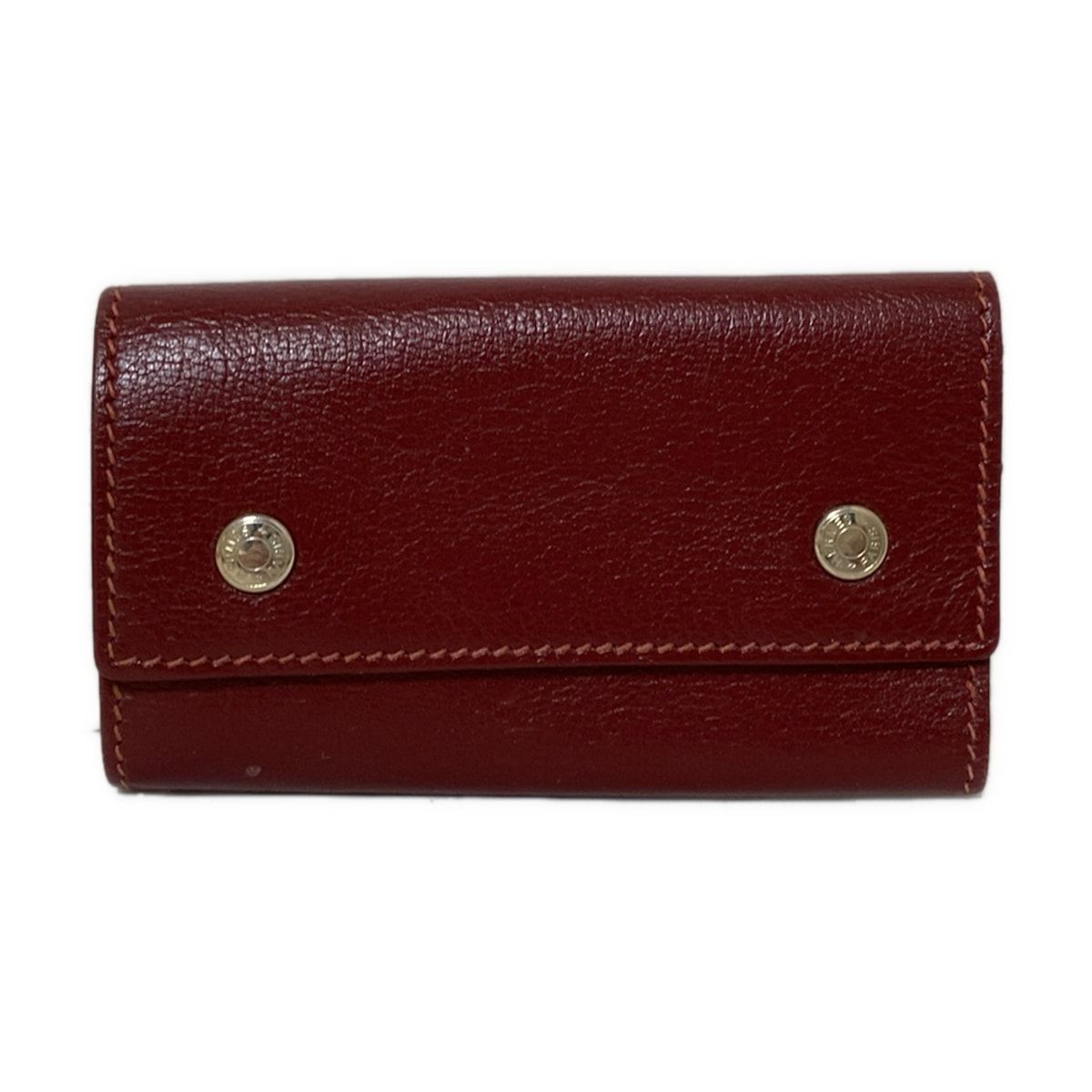 HERMES エルメス キーケース セリエエテュイクレ6 ボルドー 6連フック