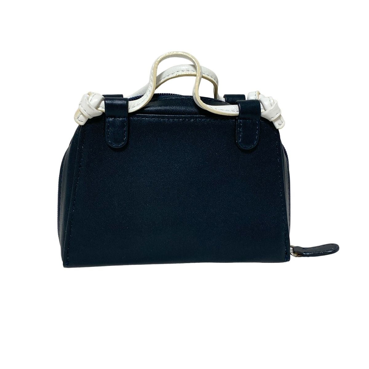 KITAMURA キタムラ 小物入れ - 黒×白 入れ レザー