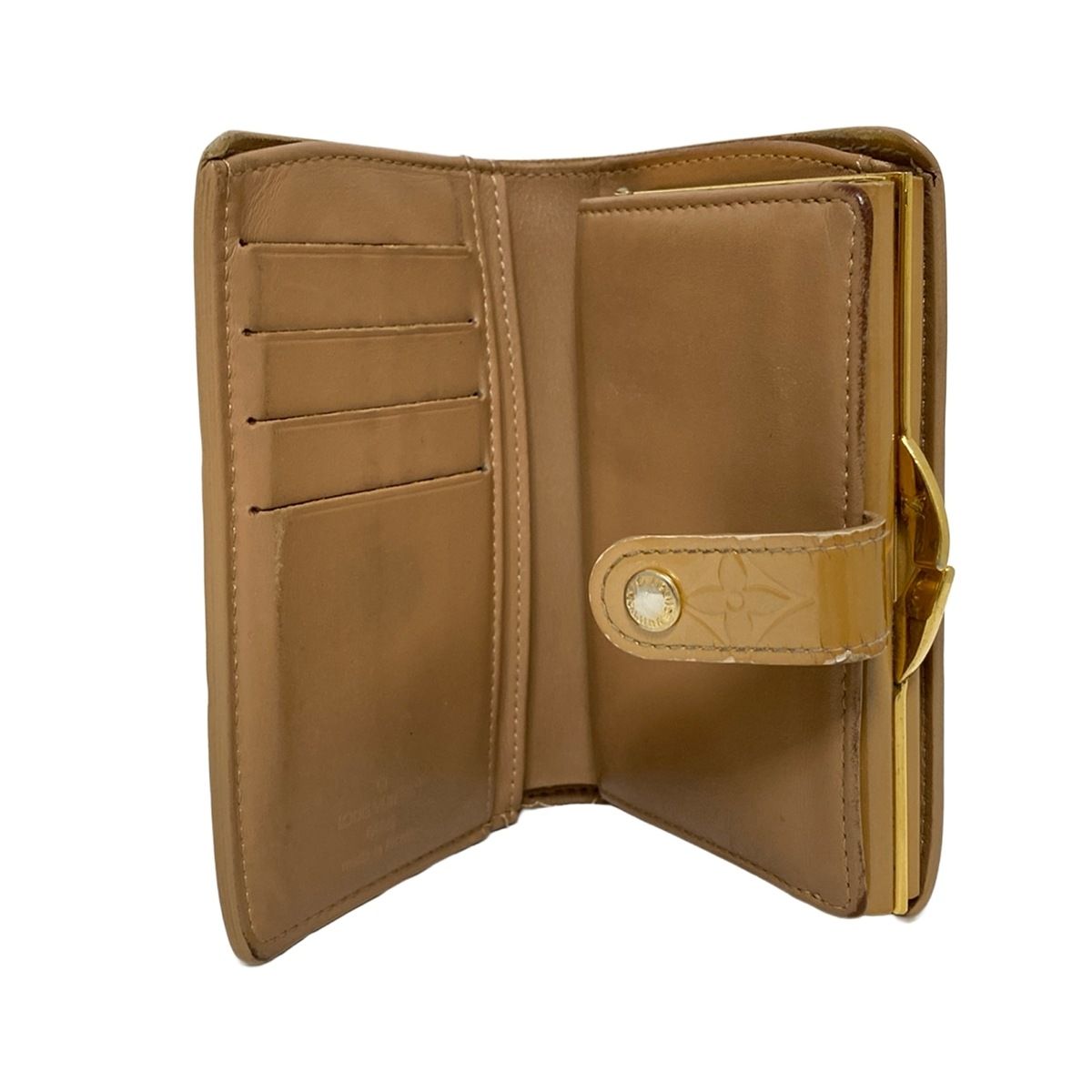 LOUIS VUITTON(ルイヴィトン) 2つ折り財布 モノグラムヴェルニ ポルト