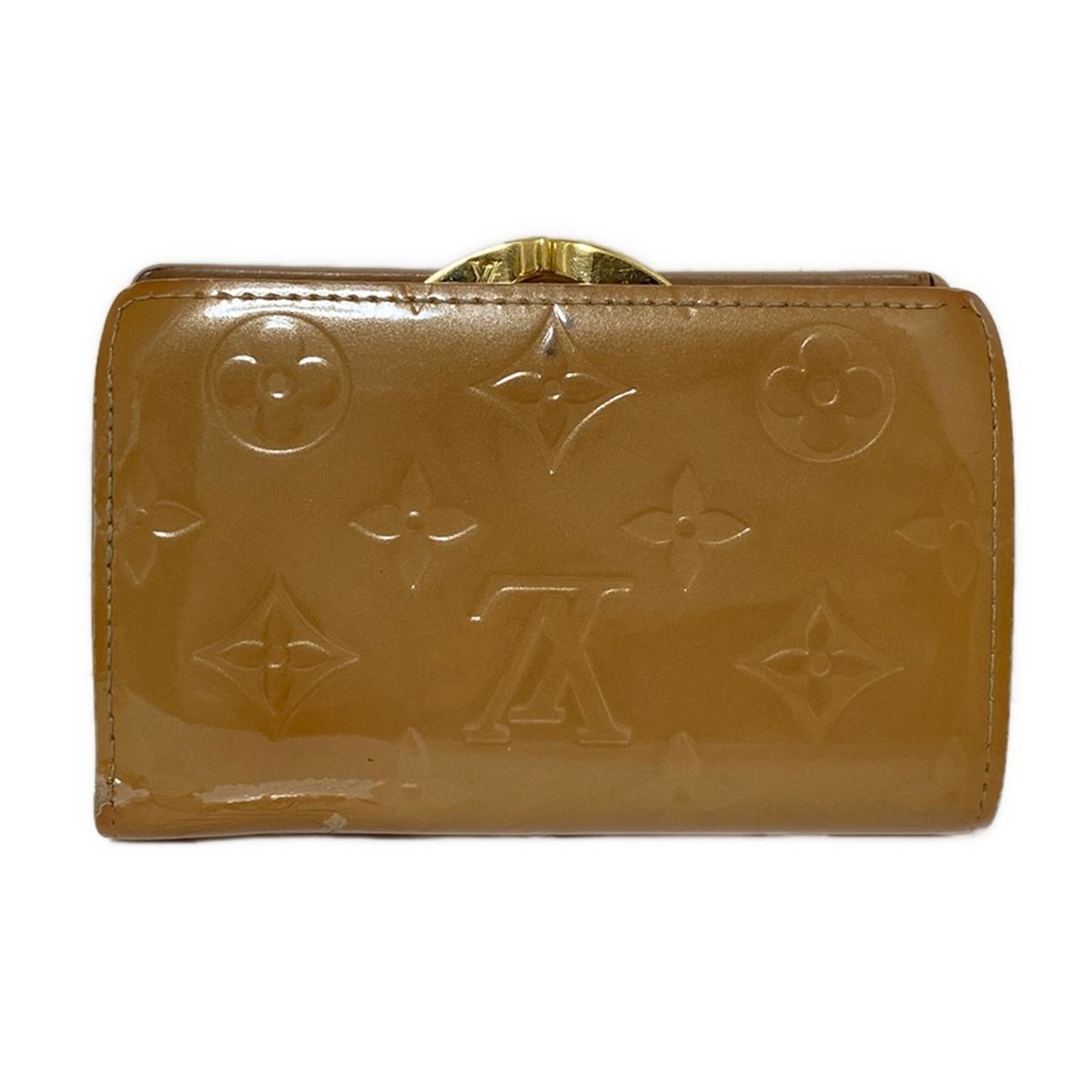 LOUIS VUITTON(ルイヴィトン) 2つ折り財布 モノグラムヴェルニ ポルト