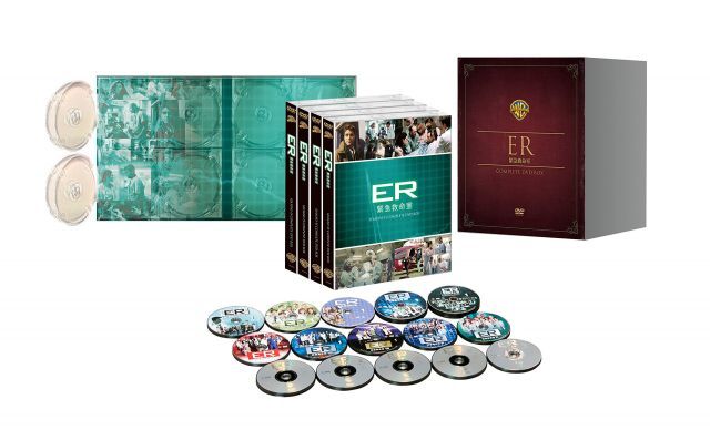 - WBTV 60周年記念 ER 緊急救命室 コンプリート DVD BOX 初回 生産