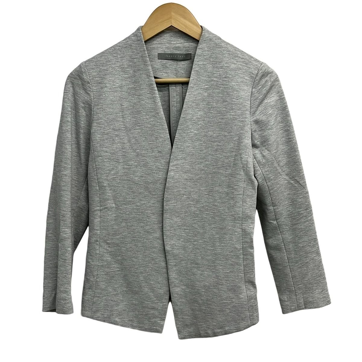 theory luxe セオリーリュクス ジャケット サイズ40 M レディース - ライトグレー 長袖 春