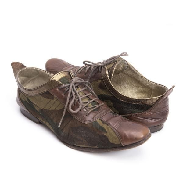 ヨウジヤマモト×ヒロムタカハラ　コラボ レザーシューズ 4 27-28cm Yohji Yamamoto x Hiromu Takahara Leather Shoes – DRIEW