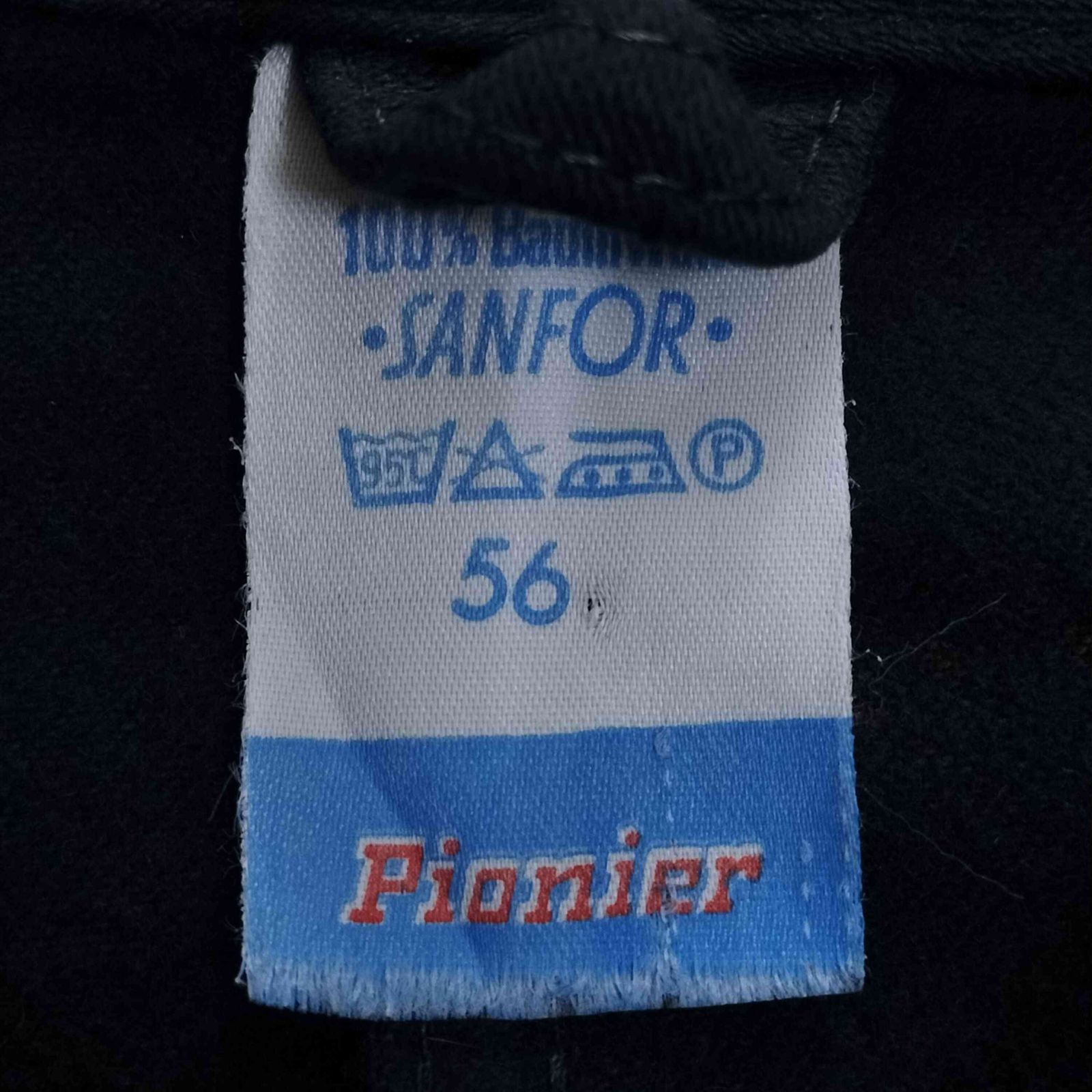 サンフォード SANFOR 70S Pioneer ブラック モールスキン カバーオール