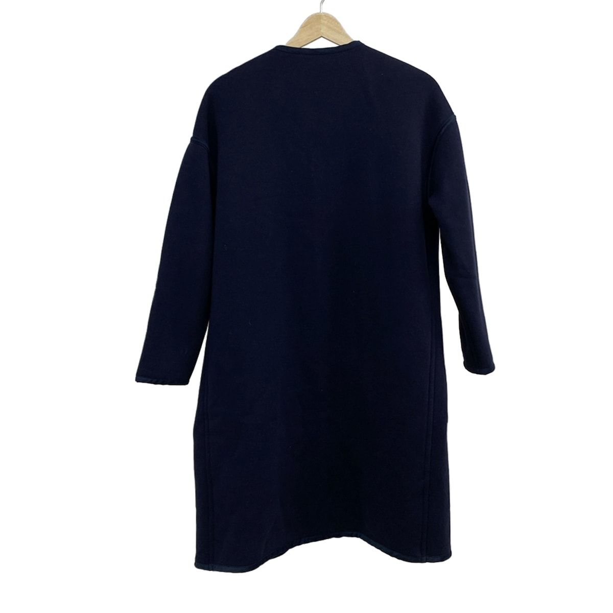 MACPHEE(マカフィー) コート サイズS レディース美品 - ネイビー×黒