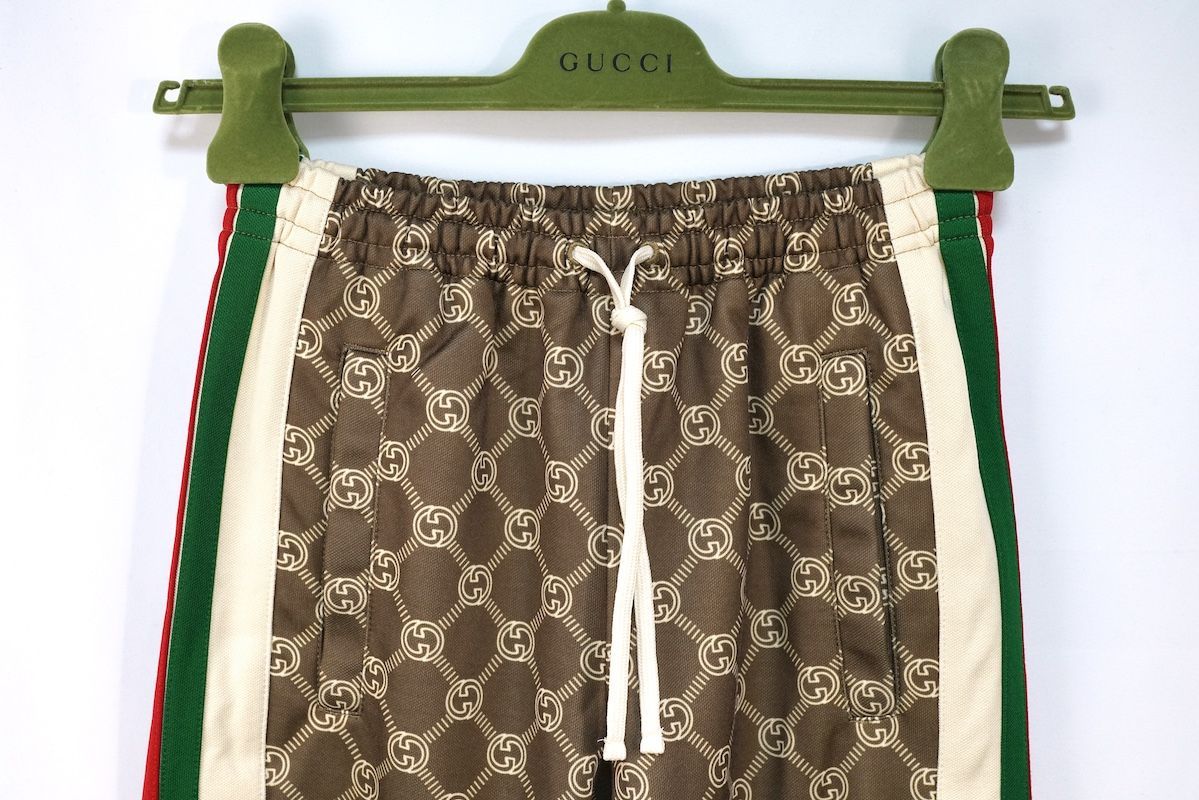 GUCCI グッチ GGジャガード インターロッキング Gスナップ ジョギング