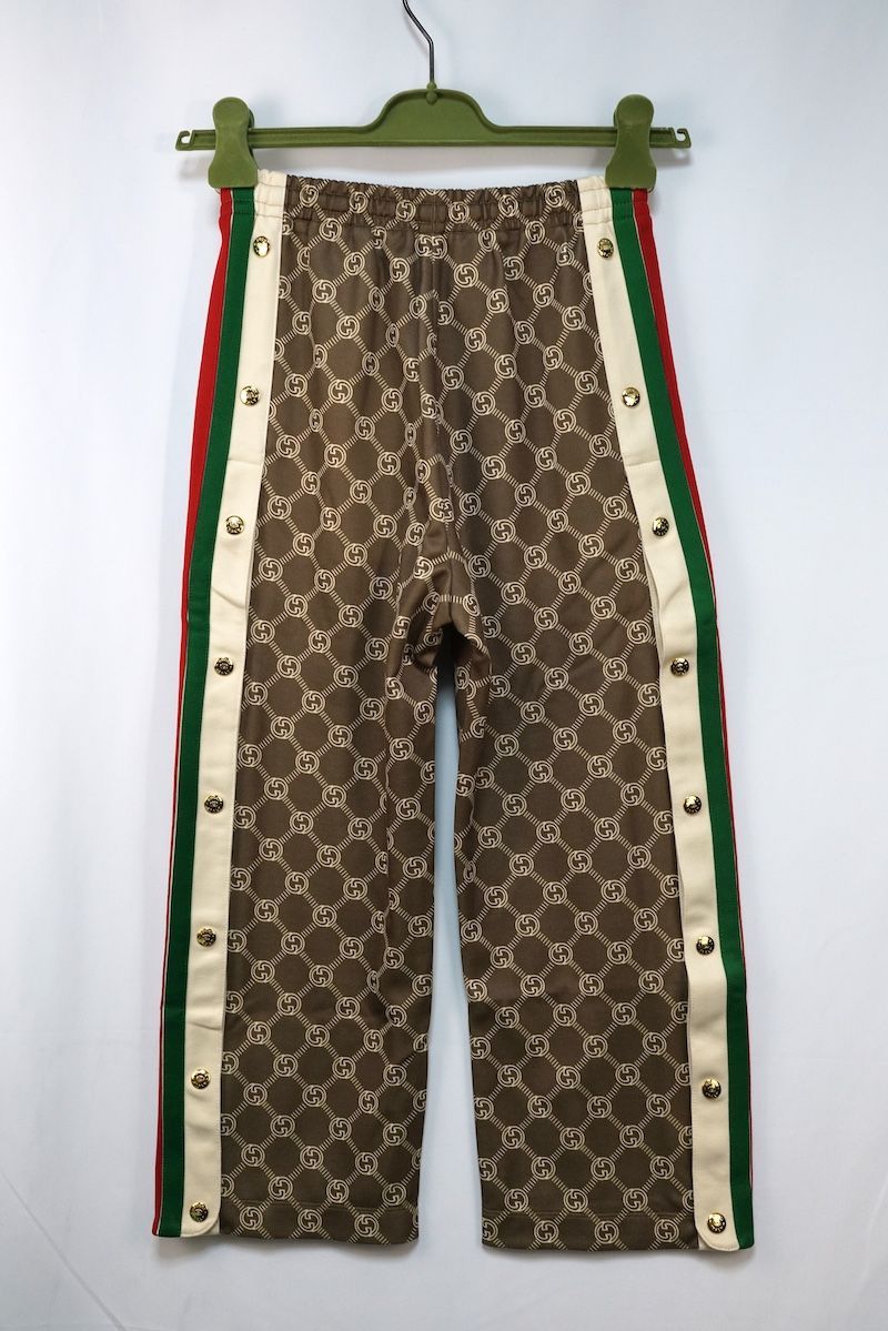 GUCCI グッチ GGジャガード インターロッキング Gスナップ ジョギング